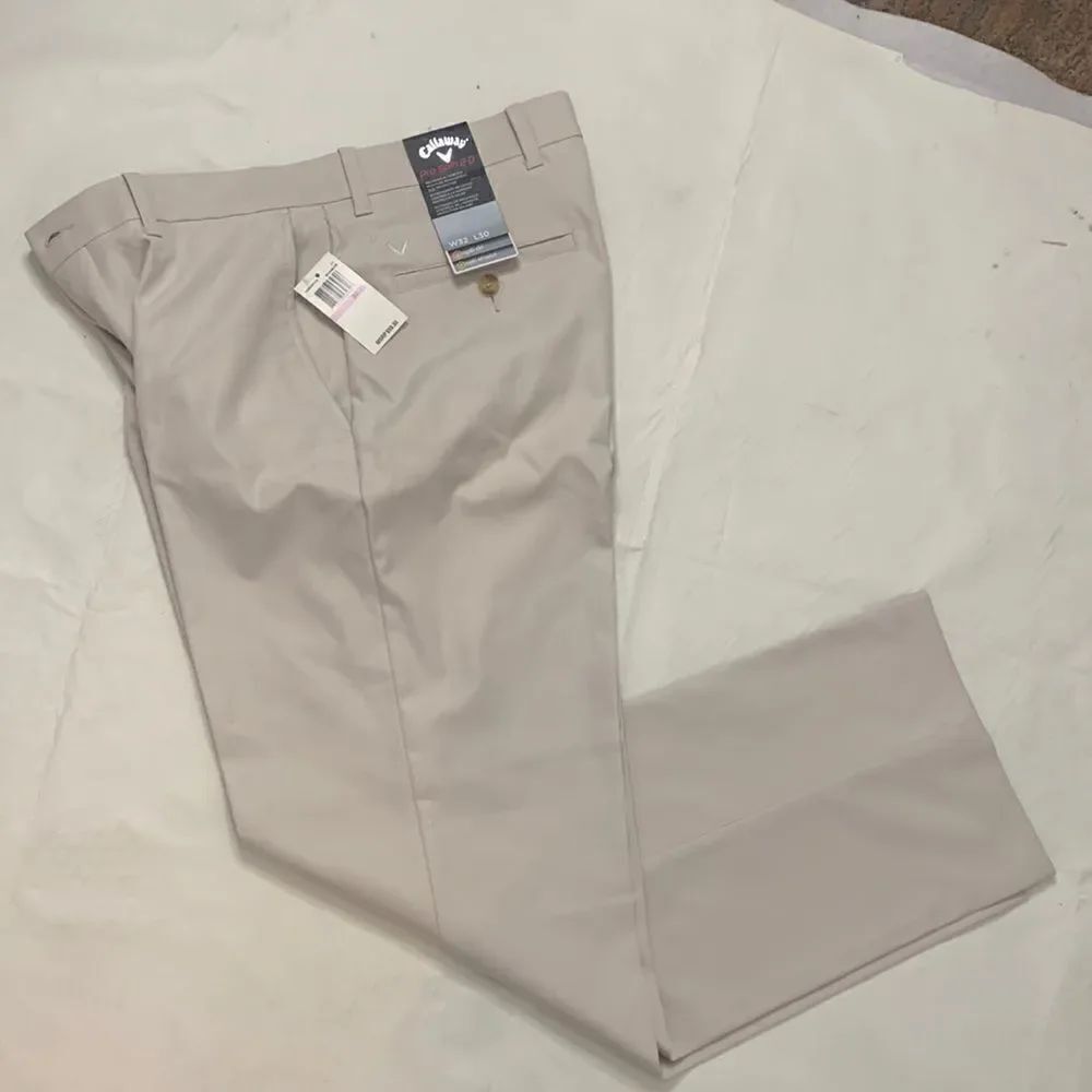 Callaway Pro Spin 20 Waist 32 X Length 30 Mens Dress Casual Slacks Pants New